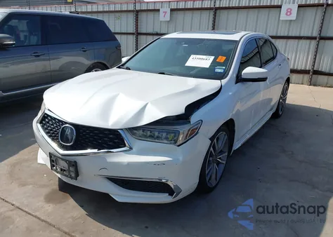 2019 Acura Tlx Tech Pkg из США, поврежденный, VIN 19UUB2F49KA010588